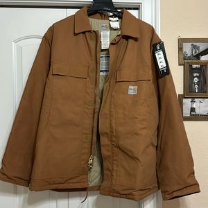 NWT CARHARTT traditional duck coat flame resistant
